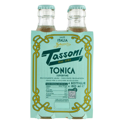 Tassoni Tonica Superfine (Tonic water) 4x180ml