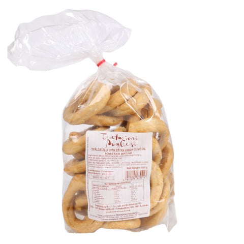 Tentazioni Pugliesi Scaldatelli Tradizionali with EVOO 400g