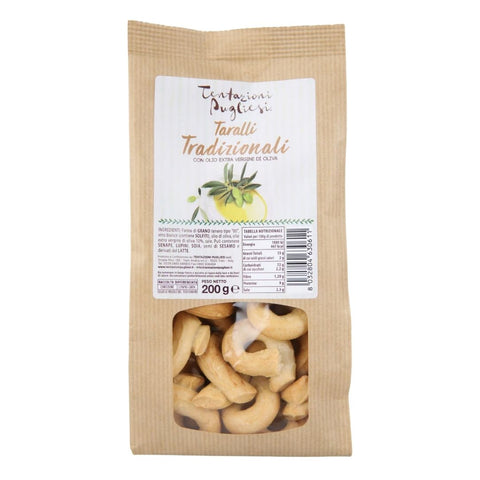 Tentazioni Pugliesi Taralli Olive Oil 200g