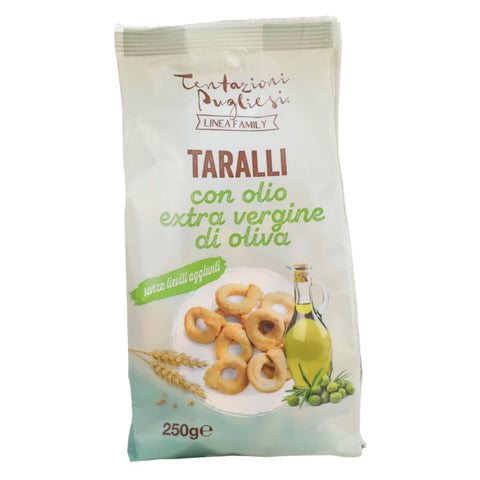 Tentazioni Pugliesi Taralli Olive Oil 250g