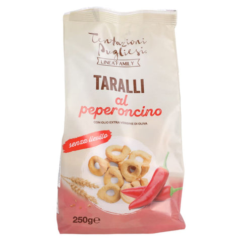 Tentazioni Pugliesi Taralli with Hot Chilli (Piccanti) 250g