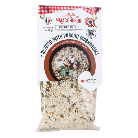 Teorema Mediterraneo Risotto ai Funghi Porcini (Porcini mushrooms) 200g