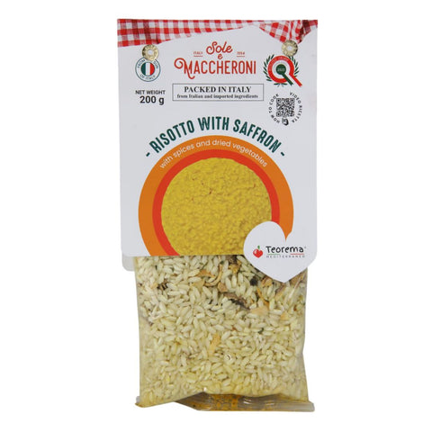 Teorema Mediterraneo Risotto allo Zafferano (Saffron) 200g