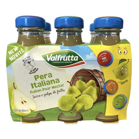 Valfrutta Pear Nectar 6x125ML