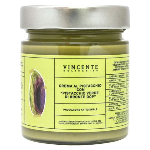 Vincente Artisan Spreads Cream Sicilian Pistachio 180g