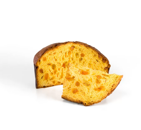 Buy Fratelli Sicilia Panettone with Peaches and Saffron 1Kg at La Dispensa