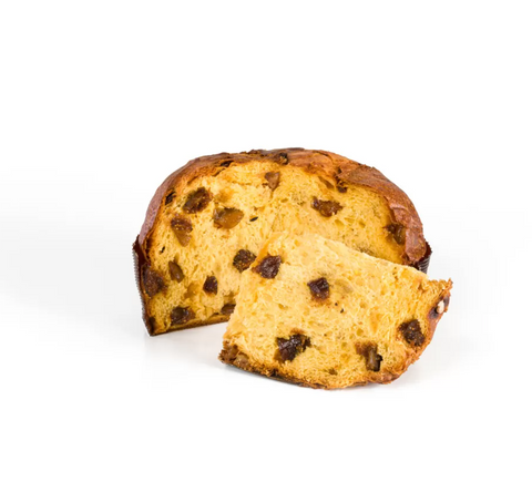 Buy Fratelli Sicilia Panettone with white Figs and white chocolate cubes 1Kg at La Dispensa