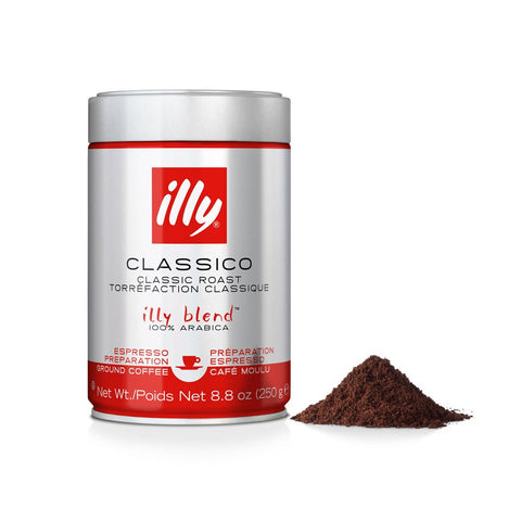 Buy Illy Classico Ground Coffee 250g at La Dispensa