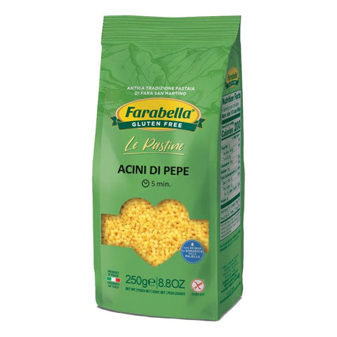 Buy Farabella Gluten Free Acini di Pepe 250g at La Dispensa