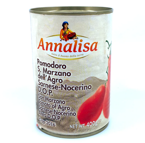 Buy Annalisa Pelati San Marzano Dop (Peeled Tomatoes) 400g at La Dispensa