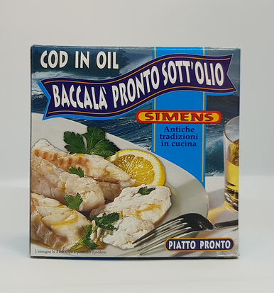 Simens Baccala in Olive Oil (Cod) 290g