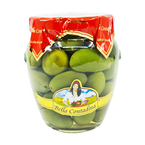 Buy Bella Contadina Whole Olives Bella di Cerignola 550g at La Dispensa