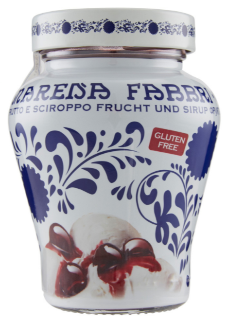 Buy Fabbri Amarena (wild cherries in syrup) 400g at La Dispensa