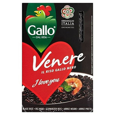 Buy Gallo Black Rice Venere 500g at La Dispensa