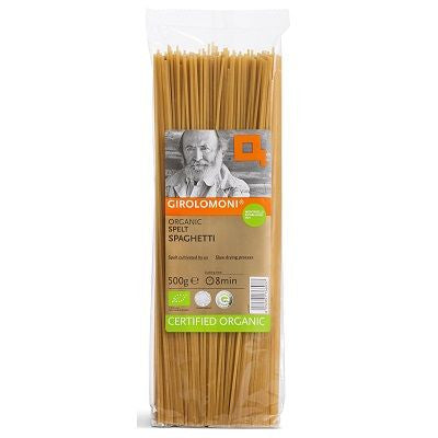 Buy Girolomoni Organic Spelt Flour(Farina di Farro) Spaghetti 500g at La Dispensa