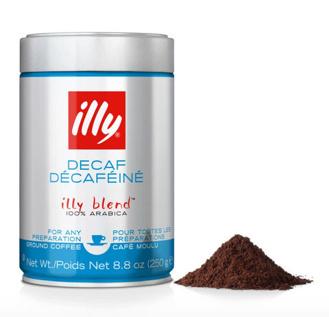 Buy Illy Decaf Ground Coffee Moka 250g at La Dispensa