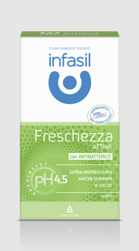 Buy Infasil Intimo Freschezza Attiva (Intimate Active Freshness pH Specialist) 200ml at La Dispensa