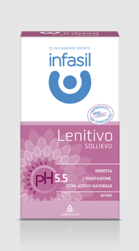Buy Infasil Intimo Lentivo (Intimate Soothing pH Specialist) 200ml at La Dispensa