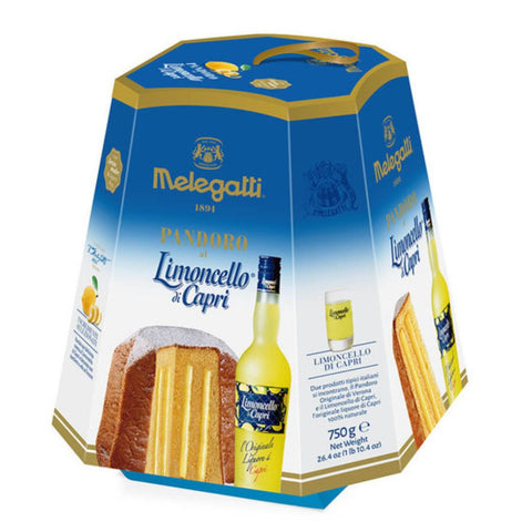 Buy Melegatti Pandoro Limoncello di Capri 750g at La Dispensa