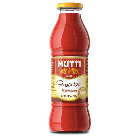 Buy Mutti Passata Tomato puree 700g at La Dispensa