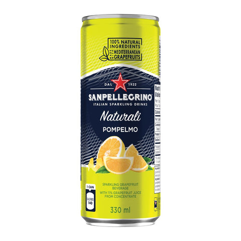 Buy San Pellegrino Pompelmo Can 4x330ml at La Dispensa