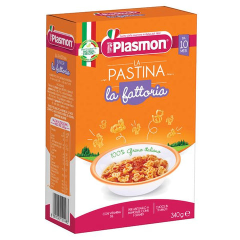 Buy Plasmon Baby Pasta La Fattoria 340g at La Dispensa