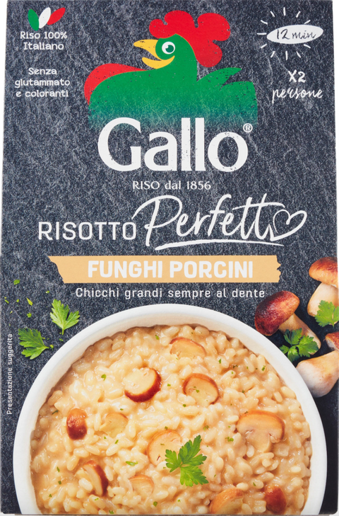 Buy Gallo Rice Porcini Mushrooms 175g at La Dispensa