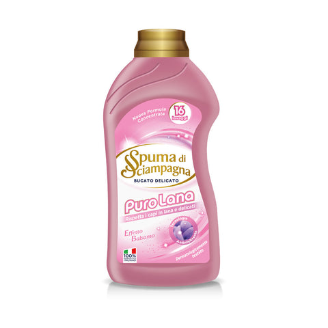 Buy Spuma di Sciampagna Puro Lana (wool washing liquid) 800ml at La Dispensa