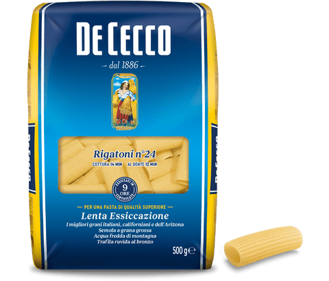 Buy De Cecco Rigatoni Nº 24 500g at La Dispensa