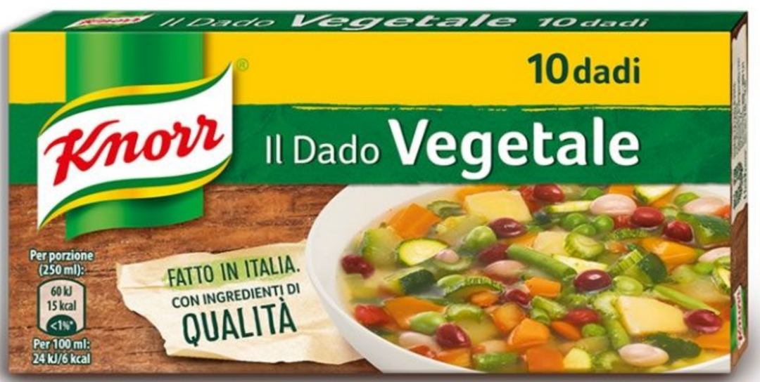 Knorr Vegetable Stock Cubes 100g La Dispensa
