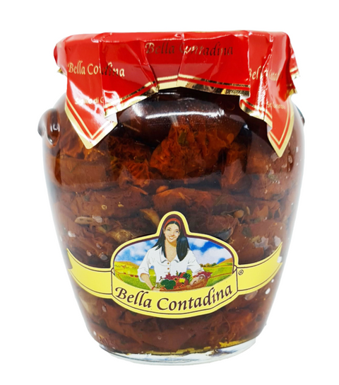 Buy Bella Contadina Sun dried Italian Tomatoes  in oil 580g at La Dispensa