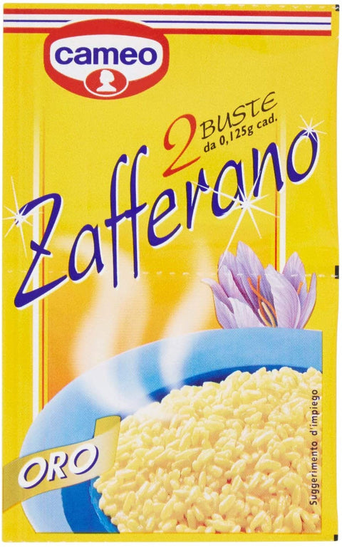 Buy Cameo Saffron Powder Oro 0,25gr (2 sachets x 0,125g) at La Dispensa