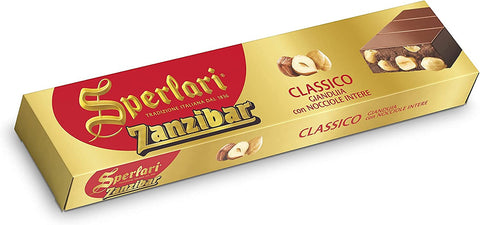 Buy Zanzibar Sperlari Gianduja Chocolate Nougat with Hazelnuts 150g at La Dispensa