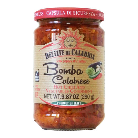 Buy Delizie di Calabria Bomba Calabrese spicy spread sauce 280g at La Dispensa