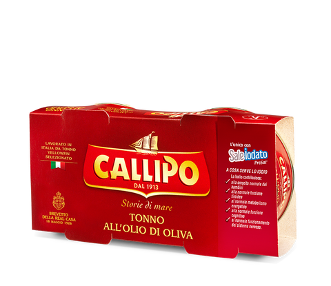 Buy Callipo Tuna in Olive Oil 2x160g at La Dispensa