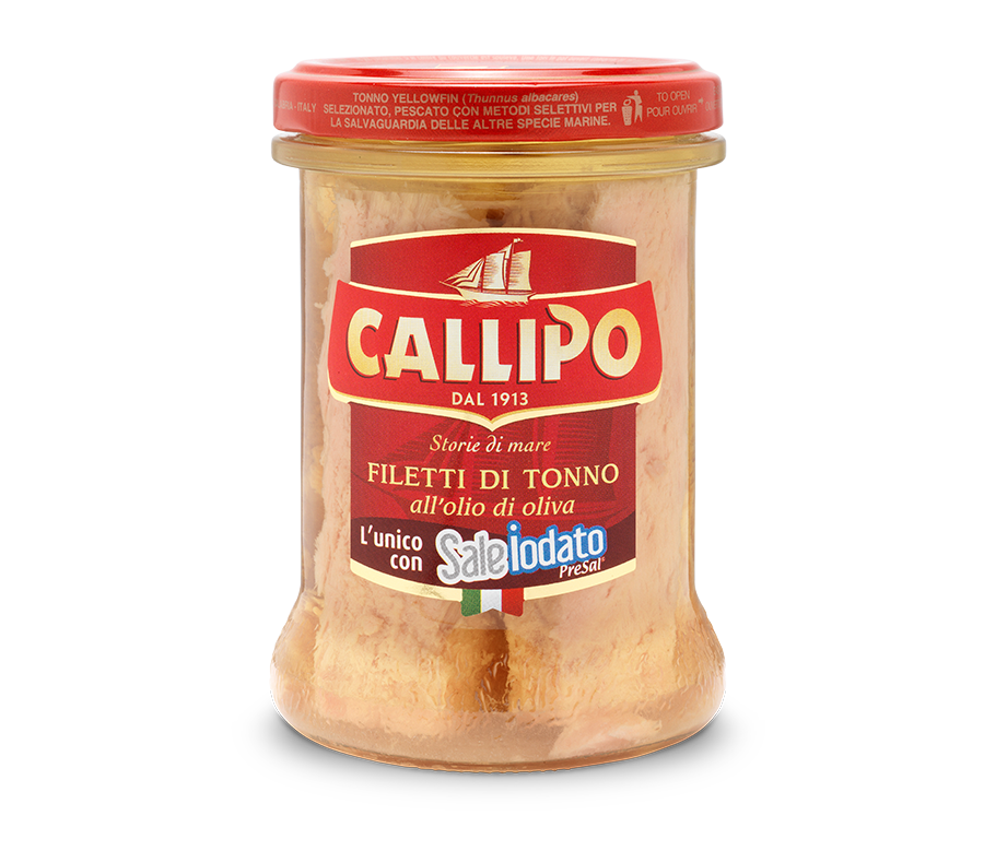 La Dispensa Callipo Callipo Tuna Fillets In Olive Oil Jar 200g