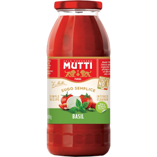 Mutti Sugo Basil and Onion 400g – La Dispensa