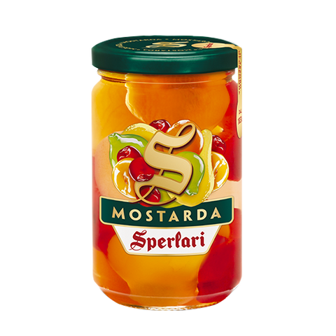 Buy Sperlari Mostarda Di Cremona Whole Fruit 380g at La Dispensa