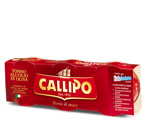 Buy Callipo Tuna in Olive Oil 3x80g at La Dispensa