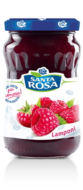 Buy Santa Rosa Lamponi (Raspberries) Jam 350g at La Dispensa